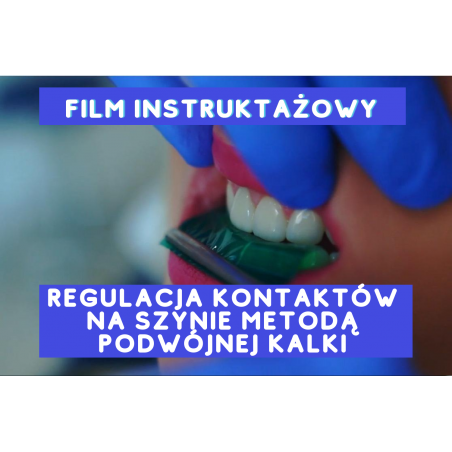 Regulacja kontaktów na szynie metodą podwójnej kalki - film instruktażowy