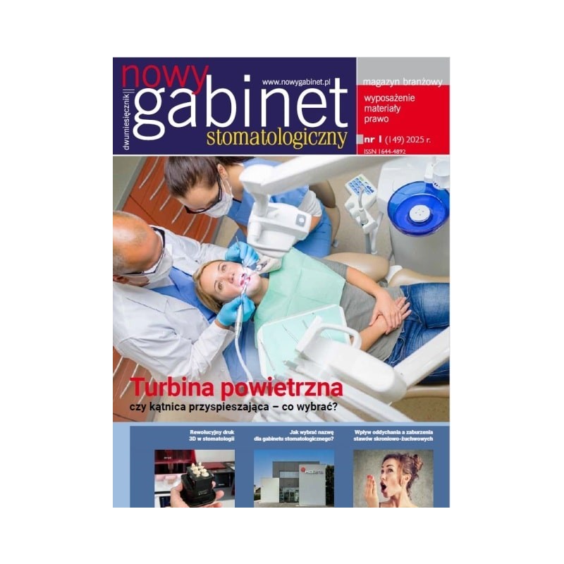 Nowy Gabinet Stomatologiczny nr. 1/2025.