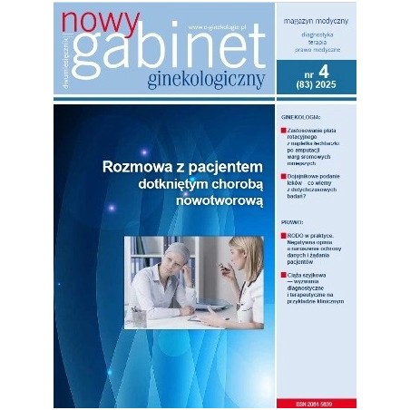 Nowy Gabinet Ginekologiczny nr. 4/2025