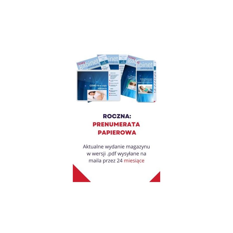 Roczna prenumerata Nowego Gabinetu Ginekologicznego - wydanie papierowe